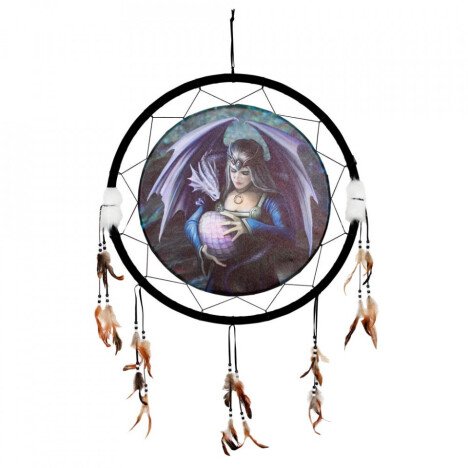 Dreamcatcher dragon Siblings - Anne Stokes 60 cm